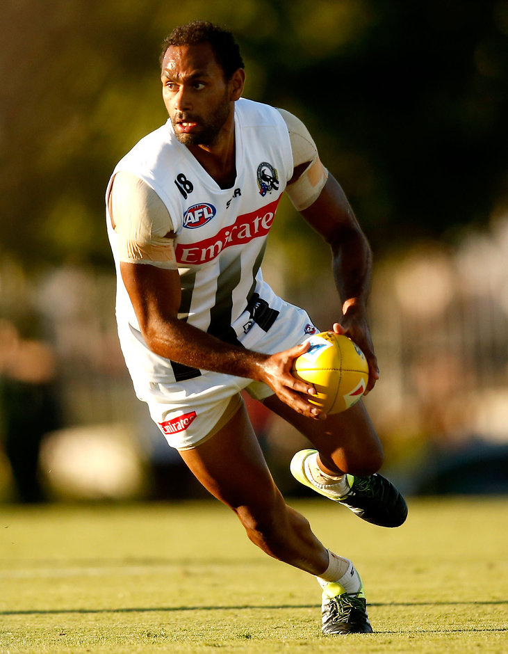 AFL 2016 Training - Collingwood Intra-Club Match Varcoe's training injury is somewhat of a mystery to the Pies - ${keywords}